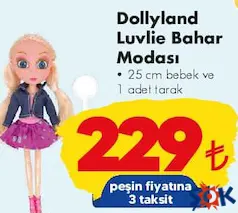 GOKİDY OYUNCAK DOLLYLAND LUVLİE BAHAR MODASI